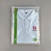 Bolsa Vertical con Cierre para Ropa Impermeable y a Prueba de Polvo Multicolores Impresa Bolsa de Empaque de Plástico para Ropa Bolsa con Cierre de Pe Patrón Personalizado