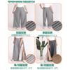 Pantalones de Borde Abierto para Pacientes con Fractura Qianwei con Soportes, Piernas de Pantalón Fijas Externas con Anillo, Cremalleras Ensanchadas en Ambos Lados, Pantalones Convenientes para el Cuidado