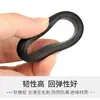 Pasamuros de Goma Doble Cara para Protección de Cables Pasacables Negro Anillo Sellador de Manga para Agujero de Pasacables Manga Protectora Redonda para Cables de Caja de Distribución