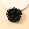 Comercio exterior hecho a mano lazo flor anillo para el cabello flor de burbuja colorida banda de listón flor para la cabeza anillo para la parte posterior de la cabeza para niños accesorios para el cabello para mujeres