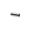 Fábrica por atacado aço inoxidável oco tubo curvo redondo tubo reto redondo DIY pulseira de aço inoxidável acessórios manga de couro corda