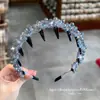 Colección Primavera 2026 Estilo Coreano Dongdaemun de Diademas con Dientes para Mujer, Colección de Diademas Accesorios para el Cabello Corona Alta