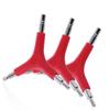 Llave Allen Trigeminal Triangular Hexágono Exterior Vaso Herramienta de Instalación de Vehículos para Reparación y Reparación de Bicicletas de Montaña