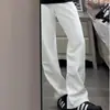 Jeans acampanados blancos de nuevo estilo 2006 para hombre, básicos de primavera/verano, corte holgado, modernos, casuales, pantalones largos, transfronterizo