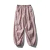 Pantalones de paracaidista para deportes al aire libre de otoño, pantalones anchos e impermeables de corte curvo, pantalones casuales funcionales de secado rápido para senderismo y montañismo