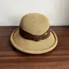 Sombrero de Copa Pequeño de Paja Fina de Borde Ancho de Gama Alta Japonés Sombrero de Paja de Borde Pequeño Protección Solar Sombrilla Sombrero de Cuenca Sombrero de Pescador Mujer