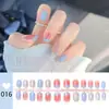 Unhas Usáveis Pré-Fabricadas no Atacado, Unhas Usáveis Simples de Banda Completa com um Toque de Luxo, Coleção de Adesivos para Unhas Clareadores