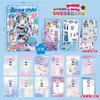 Revista de Pegatinas para Vestir a una Chica Hermosa Estilo Y2K Milenio - Set de 18 Piezas - Atuendos de Idol - Pegatinas para Diario DIY - Venta al por Mayor