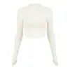 Nueva Ropa de Yoga Primavera/Verano para Mujer: Camiseta Delgada Adelgazante, Cálida, de Manga Corta, de Manga Larga para Entrenamiento y Fitness
