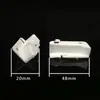 Lámpara de Techo Hebilla Pantalla Clip Tornillo de Fijación de Lámpara Plana Antiguo Plástico Giratorio Accesorios Universales para Lámparas Lámpara de Marco de Madera