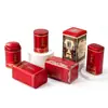 Latas de Té Lubao en Stock, Cajas de Hierro, Té Negro, Té Verde, Cajas de Embalaje Metálicas, Latas de Regalo de Té de Hierro Mate
