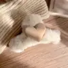 Clip de tiburón de felpa para otoño e invierno, todo a juego, amor, imitación de pelo de conejo, accesorios para el cabello, pinzas para el pelo de mujer, pinza para el pelo de la parte trasera de la cabeza