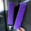 Almohadilla de hombro para cinturón de seguridad de coche, directa de fábrica, alargada, suave y cómoda, felpa procesable, cubierta protectora, accesorios para coche