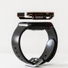 Adecuado para Apple Watch, carcasa protectora de diamantes de doble fila de dos colores, carcasa para Apple Watch 9/8/7, carcasa protectora integrada
