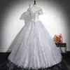 Vestido de Noche para Actuación Vocal Femenina, Atuendo para Solo de Ópera, Ceremonia de Adultos, Reunión Anual, Actuación de Piano, Presentador, Vestido Tutú