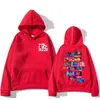 Sudadera Harajuku de Anime Japonés Dandan Ropa para Hombre y Mujer Retro Lana Manga Larga Hip Hop Sudadera Holgada Casual Conjunto