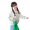 Sudadera Nacional Negra Ni Mimu para Niñas, Nueva Tendencia Otoño 2026 Ropa Infantil, Top Nuevo Estilo Chino Otoño para Niñas Pequeñas