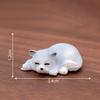 Micro-paisagem criativa fofa cachorrinho dormindo boneca DIY casa decorações acessórios mini carro de mesa pequenos enfeites