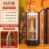 Botella de vino espumoso botella vacía botella de vino medicinal de ginseng recipiente de frasco sellado frasco de vino de vidrio grueso frasco de vino grande otro utilizable