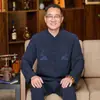 Traje Tang Masculino, para Meia-Idade e Idosos, Roupa de Primavera e Outono, Roupa do Pai, Manga Longa de Primavera e Verão, Roupa Estilo Chinês do Vovô, Roupa Tradicional Chinesa para Maiores de 70 e 60 Anos