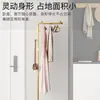 Perchero de pie personalizado, estilo crema, popular en línea, para dormitorio y uso doméstico, perchero de pie, perchero de interior