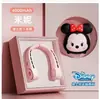 Ventilador de Pescoço Disney Popular Recarregável por USB Portátil para Estudantes, Escritório e Esportes, Ventilador de Pescoço sem Lâminas