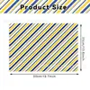 Wx-Azul Temporada de Graduación Papel Sydney 17g Dulce de Regalo Papel de Envoltura a Prueba de Humedad Estrella Raya Papel Decorativo de Copia