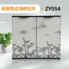 Fogão Vidro Temperado Auto-instalação Sem Perfuração Armário de Porta com Moldura Painel de Porta de Armário Adesivo
