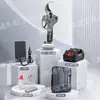 Tesoura de Poda Elétrica com Motor Brushless, Abertura de 40mm, Tesoura a Bateria de Lítio, Ferramenta de Poda para Árvores Frutíferas de Jardim, Fornecimento Direto do Fabricante