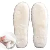 Plantillas de Lana Pura con Piel Integrada para Hombres y Mujeres, a Prueba del Frío Invernal, Felpa Engrosada para Calidez, Venta Directa del Fabricante, Venta al por Mayor y Dropshipping