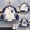 Chaqueta de béisbol Wy para niños 2026 Primavera y Otoño Nuevo Estilo Chaqueta Elegante para Niños Pequeños Comercio Exterior