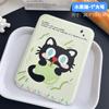 Nuevo Espejo Plegable de Dibujos Animados Lindo para Mujer con Soporte de Escritorio Espejo de Maquillaje Corazón de Niña Portátil Pequeño Espejo Plegable Venta al por Mayor