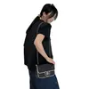 2026 Nuevo Modelo Bolso Cuadrado Estilo Chanel de Piel Genuina para Mujer con Cadena de Patrón de Diamantes, Bolso Cuadrado Pequeño Versátil de Moda para Hombro y Cruzado