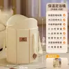 Banheira de Pedicure Acima do Joelho Outono e Inverno Tecido Oxford Dobrável Bacia Portátil para Lavar os Pés com Tampa Banho de Pés Manual Balde Especial para Conservação de Calor