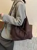 Bolso de Ante para Mujer de Gran Capacidad 2025 Nuevo Otoño e Invierno Versátil Bolso de Hombro Cruzado Retro para Viaje