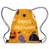 Nueva Bolsa de Dulces de Halloween Bolsa Tote de Halloween Bolsa Escolar con Cordón para Niños Bolsa de Regalo Bolsa de Regalo Festival de los Fantasmas