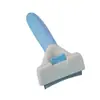 Peine para Mascotas, Cuchillo Curvo Grande para Quitar Pelo Muerto, Peine Adelgazador para Eliminar Pelo Suelto, Peine de Acero Inoxidable, Limpieza de Suministros para Mascotas
