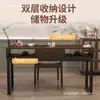 Mesa para Unhas Retro Upgrade Lâmpada de Clipe Americana Econômica Mesa de Salão de Beleza para Uma/Duas Pessoas Celebridade da Internet Estilo Japonês Simples Oferta Especial