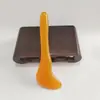 Bastão de massagem de meridianos faciais prancha de raspagem para lifting de olhos caneta de acuponto de meridianos de resina e cera de abelha