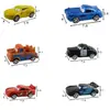 Nueva Decoración para Pastel de Cumpleaños Plástico Cuento de Coches Coche de Carreras Coche Deportivo Plato Decorativo Bandera