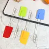 Espátula de Goma para Mantequilla con Mango Desmontable, Raspador de Mantequilla, Espátula para Mezclar Crema, Espátula para Pastel, Herramienta para Hornear
