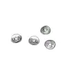 Plata de Ley S925 Redondo Retro Hueco Espaciador de Cuentas DIY Pulsera de Cuentas Collar Espaciador Joyería Accesorios de Plata