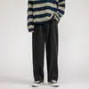 Jeans masculino 2023 Verão novo ins moda marca versátil casual calças estilo coreano moderno folgadas retas