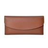 Color Dopamina Nueva Textura de Cuero Billetera Simple para Mujer Billetera Funcional de Moda Clutch Largo