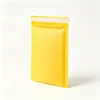 Bolsa de correo de papel kraft con burbujas al por mayor, bolsa autosellable, impermeable, a prueba de golpes, reciclable, adecuada para empaque de productos, modelo: NPZQPD-11*13+4cm