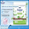 650g Pó de Sabão Natural Super Potente à Base de Plantas, Baixa Espuma, Fácil de Enxaguar, Fragrância Duradoura, Pacote Econômico Doméstico Sachê de Detergente para Roupas