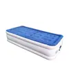 Fabricante de Dongguan Vende Colchón Inflable de Terciopelo para una Persona con Bomba de Aire Integrada, Versión Estándar de EE. UU., Colchón Inflable para Acampar al Aire Libre