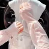 Mangas de Hielo Delicadas Estilo Hada Encaje Protección Solar Finas para Conducir Mangas Sueltas de Seda de Hielo para Mujer Verano Transpirables