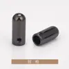 Cordón Redondo Campana Metálica con Cordón Hebilla para Extremo de Cuerda de Tubo Recto Aleación de Zinc Galvanizada Hebilla de Cola para Cuerda de Pantalón Accesorios de Ropa Jinda