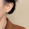 Conjunto de pendientes para llevar una semana sin repetir pendientes simples pequeños de circón con temperamento pendientes de moda para ir al trabajo pendientes de alta gama